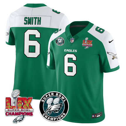 Men's Philadelphia Eagles Super Bowl LIX Champions Jersey V2 - All Stitched