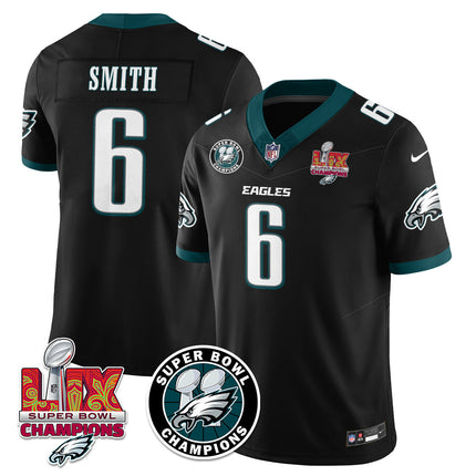 Men's Philadelphia Eagles Super Bowl LIX Champions Jersey V2 - All Stitched