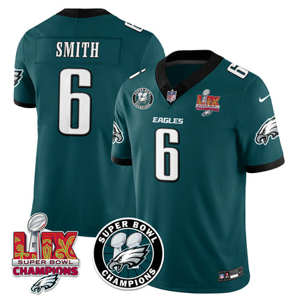 Men's Philadelphia Eagles Super Bowl LIX Champions Jersey V2 - All Stitched