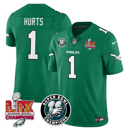 Men's Philadelphia Eagles Super Bowl LIX Champions Jersey V2 - All Stitched