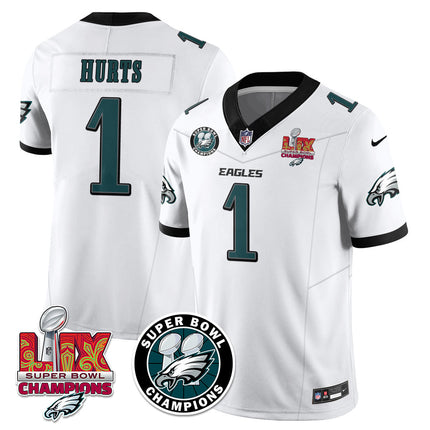 Men's Philadelphia Eagles Super Bowl LIX Champions Jersey V2 - All Stitched