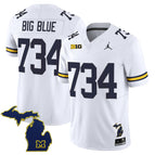 White / Big Blue 734 / S