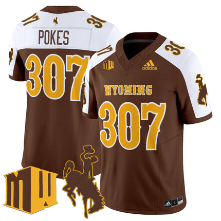Men's Wyoming Cowboys 2025 Vapor Limited Jersey - All Stitched