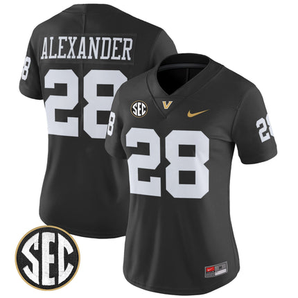 Women's Vanderbilt Commodores 2025 Vapor Limited Jersey - All Stitched