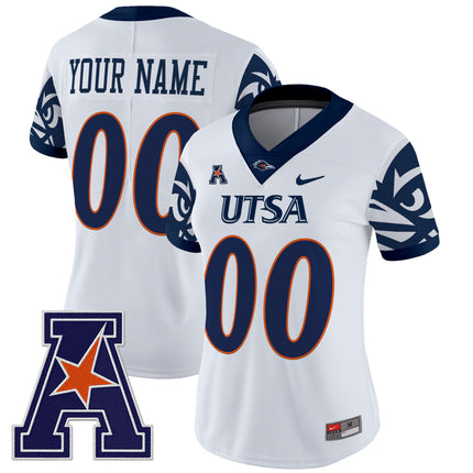 UTSA Roadrunners 2025 Vapor Limited Custom Jersey V2 - All Stitched