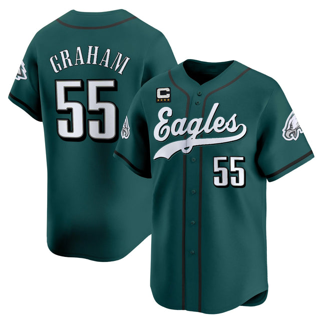 Men's Philadelphia Eagles 2025 Vapor Baseball Jersey - All Stitched