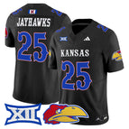 Black / #25 Jayhawks / S