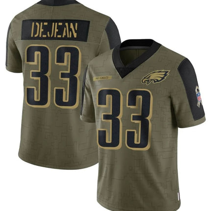Philadelphia Eagles Salute To Service Limited Jersey - All Stitched