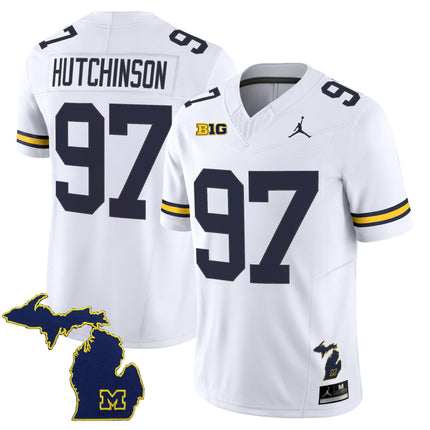 Men's Michigan Wolverines 2025 Vapor Limited Jersey V2 - All Stitched