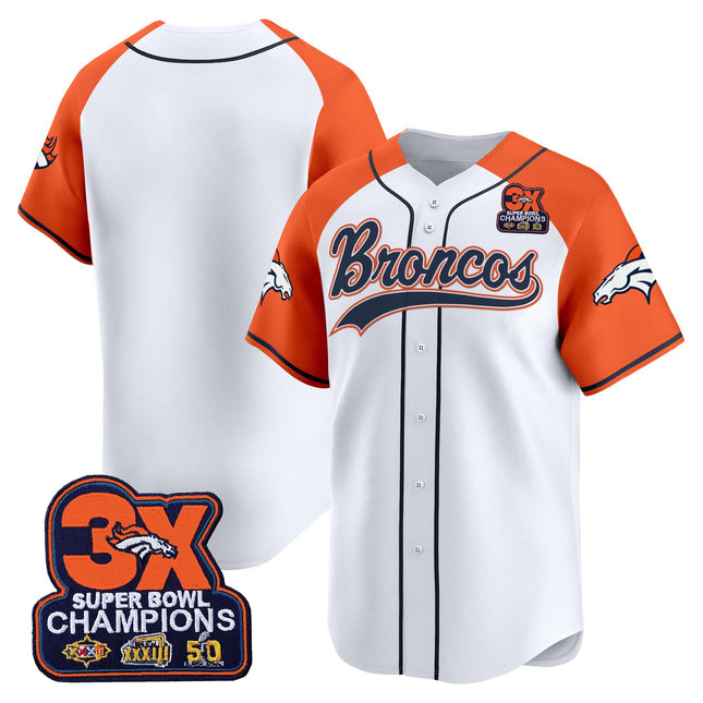 Men's Denver Broncos 2025 Vapor Baseball Jersey - All Stitched