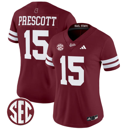Women's Mississippi State Bulldogs 'Dark Mode' Vapor Limited Jersey - All Stitched