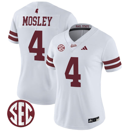 Women's Mississippi State Bulldogs 'Dark Mode' Vapor Limited Jersey - All Stitched