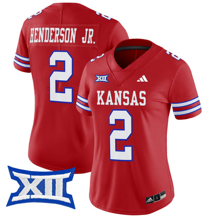 Women's Kansas Jayhawks 2025 Vapor Limited Jersey - All Stitched
