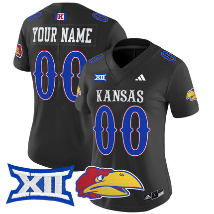 Kansas Jayhawks 2025 Vapor Limited Custom Jersey - All Stitched