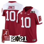 Crimson Alternate / Mac Jones / S