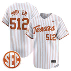 White Pinstripe / Hook 'Em 512 / S