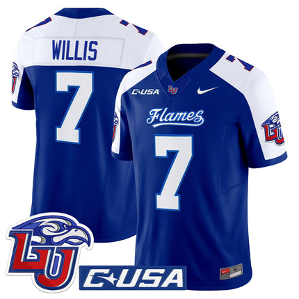 Men's Liberty Flames 2025 Vapor Limited Jersey - All Stitched