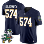 Navy / Golden Faith 574 / S