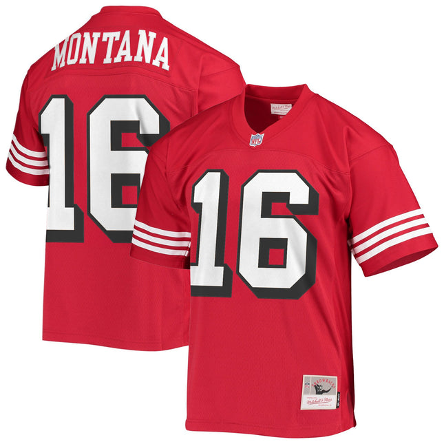 Men's San Francisco 49ers Throwback Player Jersey - All Stitched