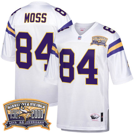 Men's Minnesota Vikings Throwback Player Jersey - All Stitched