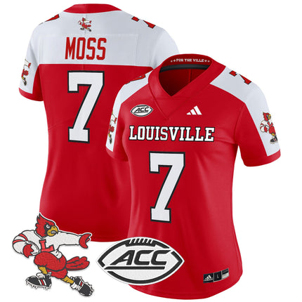 Women's Louisville Cardinals '1980s Throwback' Vapor Limited Jersey - All Stitched