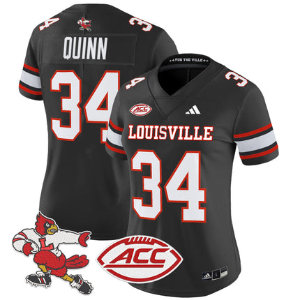 Women's Louisville Cardinals '1980s Throwback' Vapor Limited Jersey - All Stitched