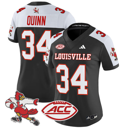 Women's Louisville Cardinals '1980s Throwback' Vapor Limited Jersey - All Stitched