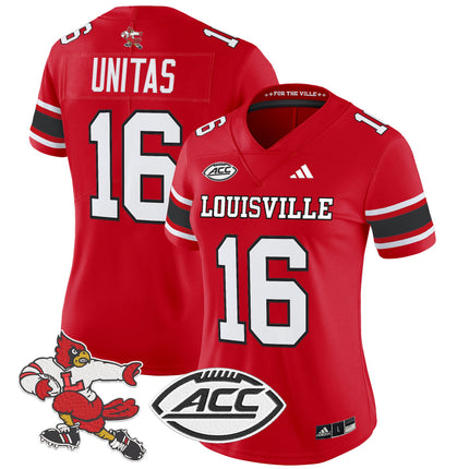 Women's Louisville Cardinals '1980s Throwback' Vapor Limited Jersey - All Stitched