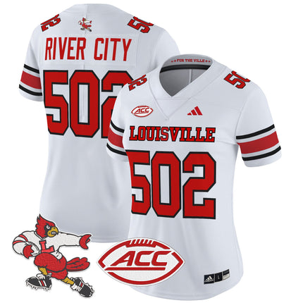 Women's Louisville Cardinals '1980s Throwback' Vapor Limited Jersey - All Stitched