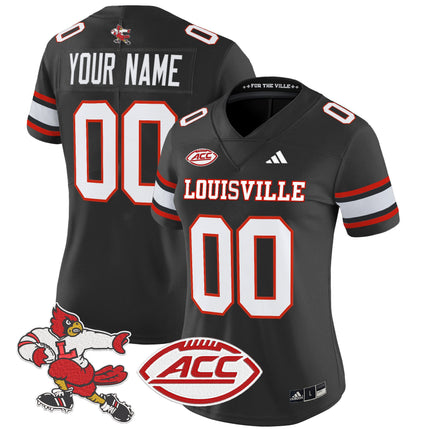 Louisville Cardinals '1980s Throwback' Vapor Limited Custom Jersey - All Stitched