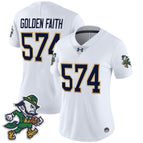 White / Golden Faith 574 / S