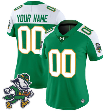 Notre Dame Fighting Irish 2025 'Gridiron Leprechaun Edition' Vapor Limited Custom Jersey – All Stitched