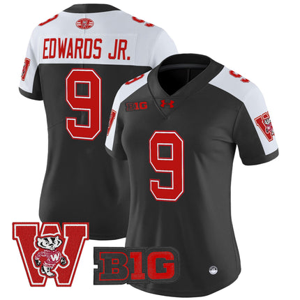 Women's Wisconsin Badgers Throwback Vapor Limited Jersey - All Stitched