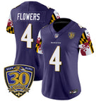Purple / Zay Flowers / S