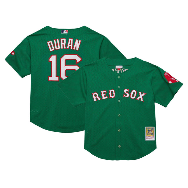 Men's Boston Red Sox Throwback Jersey - Cooperstown Collection - All Stitched
