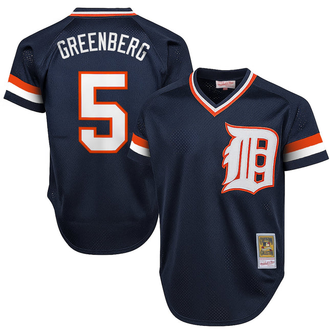 Men's Detroit Tigers Throwback Jersey - Cooperstown Collection - All Stitched