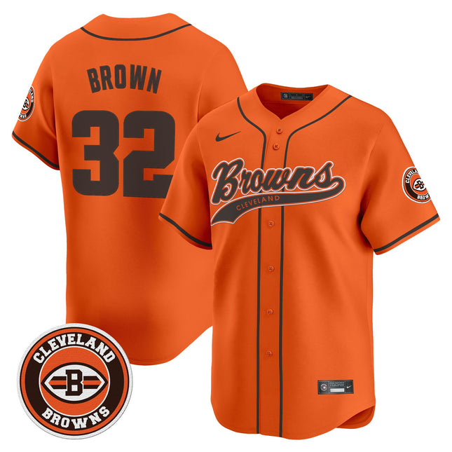 Men's Cleveland Browns 2025 Vapor Premier Limited Jersey - All Stitched