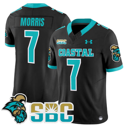 Men's Coastal Carolina Chanticleers 2025 Vapor Limited Jersey - All Stitched