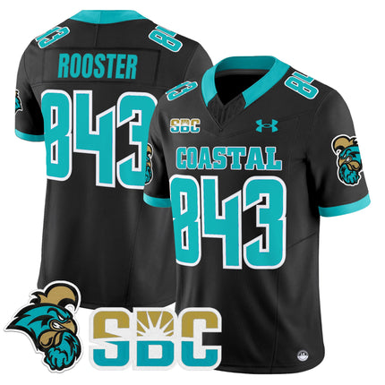 Men's Coastal Carolina Chanticleers 2025 Vapor Limited Jersey - All Stitched