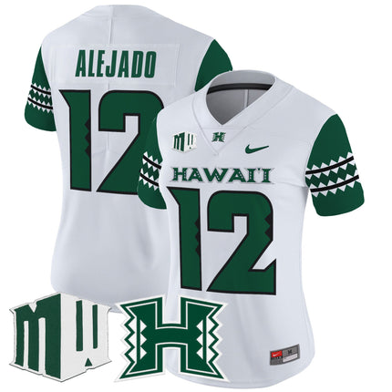 Women's Hawai'i Rainbow Warriors 2025 Vapor Limited Jersey - All Stitched