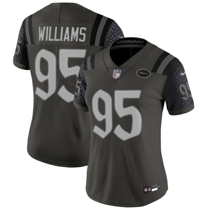 Women's New York Jets 2025 "Rivalries" Vapor Limited Jersey - All Stitched