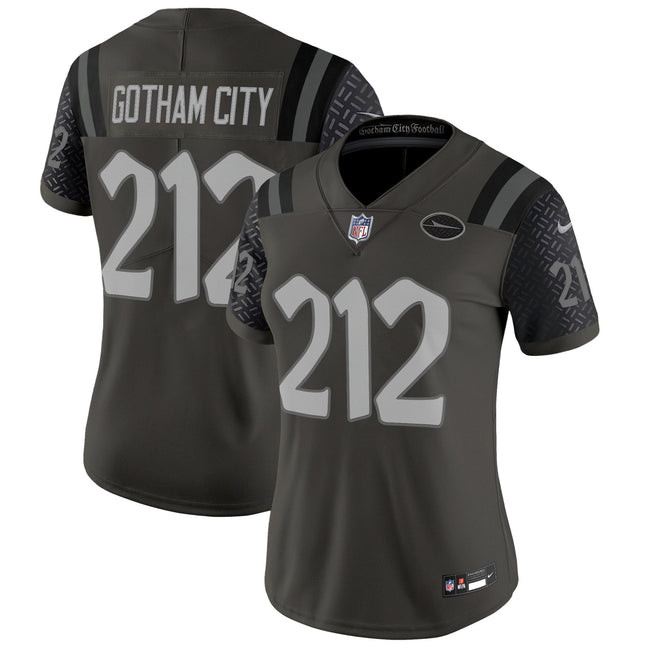 Women's New York Jets 2025 "Rivalries" Vapor Limited Jersey - All Stitched