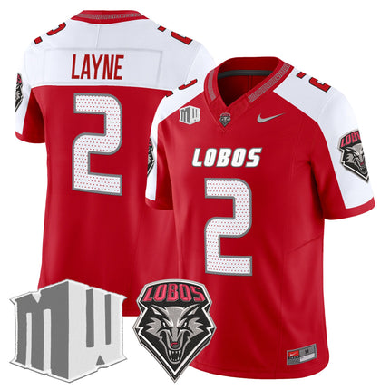 Men's New Mexico Lobos 2025 Vapor Limited Jersey - All Stitched