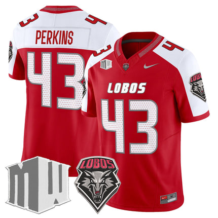 Men's New Mexico Lobos 2025 Vapor Limited Jersey - All Stitched