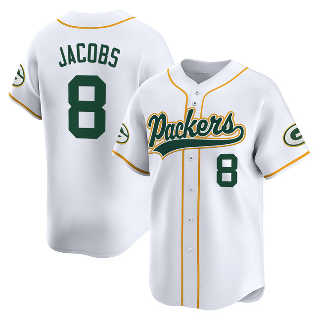 Men's Green Bay Packers 2025 Vapor Baseball Jersey - All Stitched