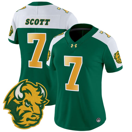 Women's North Dakota State Bison Vapor Limited Jersey - All Stitched