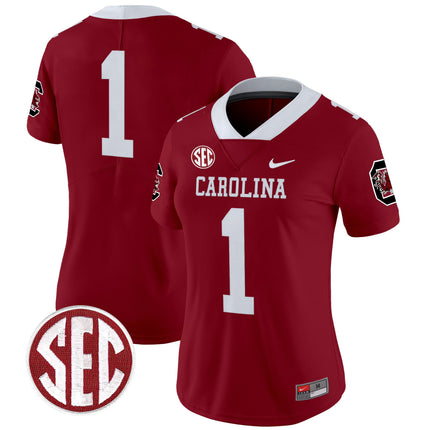Women's South Carolina Gamecocks 1980 Throwback Vapor Limited Jersey – Rebrand 2026 – All Stitched