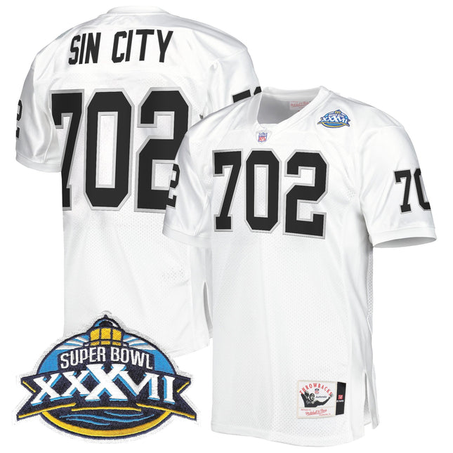Men's Las Vegas Raiders Throwback Player Jersey - All Stitched
