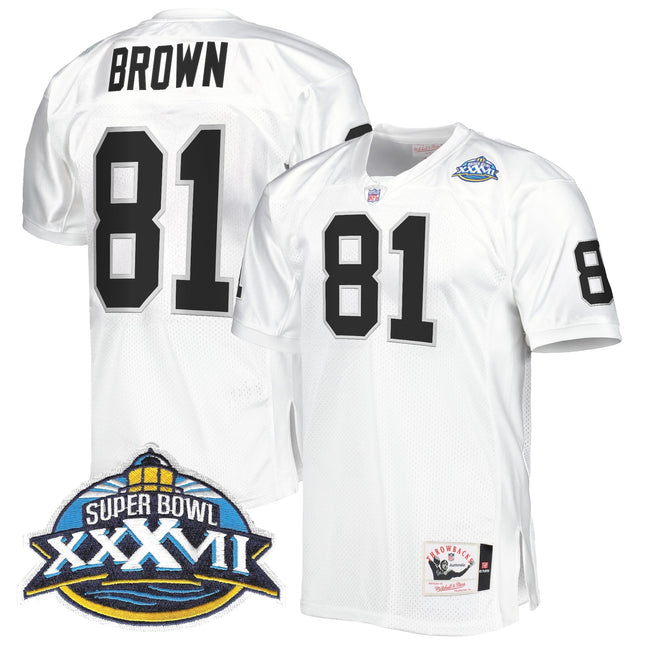 Men's Las Vegas Raiders Throwback Player Jersey - All Stitched