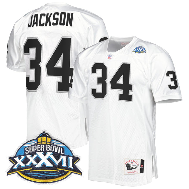 Men's Las Vegas Raiders Throwback Player Jersey - All Stitched